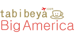 いつもの部屋でビッグアメリカを旅する：tabibeya Big America
